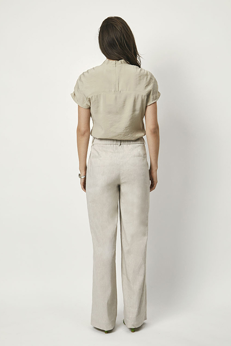 BLOOM DRAPEY DETAILED TOP DRY SAND 6