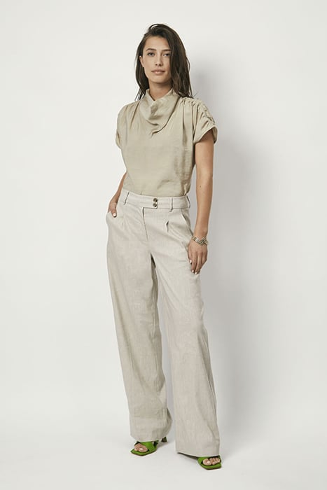 BLOOM DRAPEY DETAILED TOP DRY SAND 9