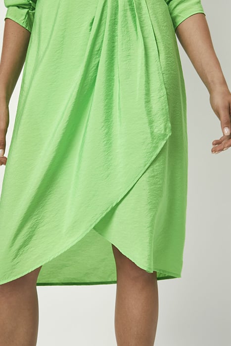 SUKA MIDI DRESS GREEN FLARE 6