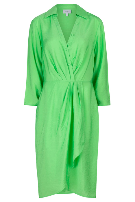 SUKA MIDI DRESS GREEN FLARE 8