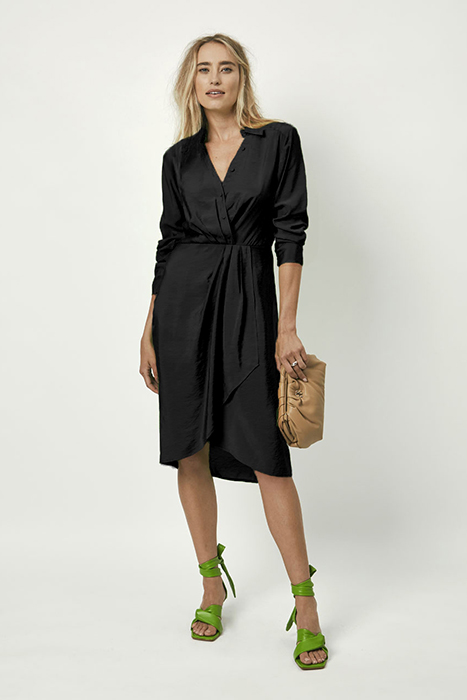 SUKA MIDI DRESS RAVEN 11