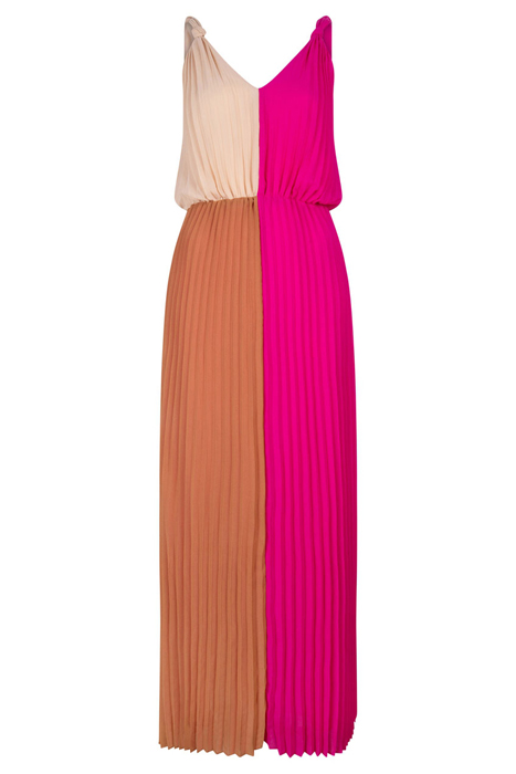 RUELLE COLOURBLOCK DRESS HIBISCUS PINK 8