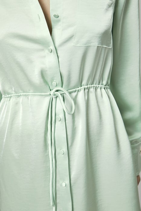 NICOLA SHIRT DRESS PISTACHIO 9
