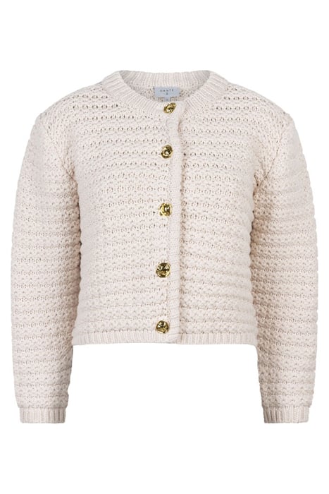 EZRO SOLID FANCY CARDIGAN BUTTER CREAM 10