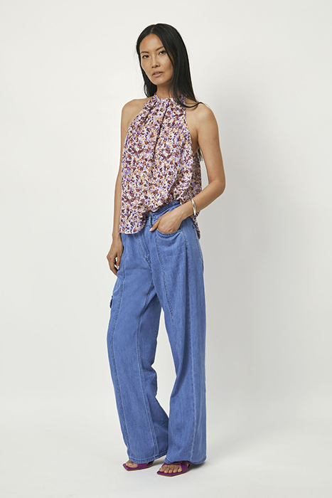 ROWE PRINTED SLEEVELESS TOP MULTICOLOUR 11