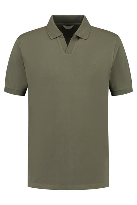 DS_BOWIE V-NECK POLO ARMY GREEN 4
