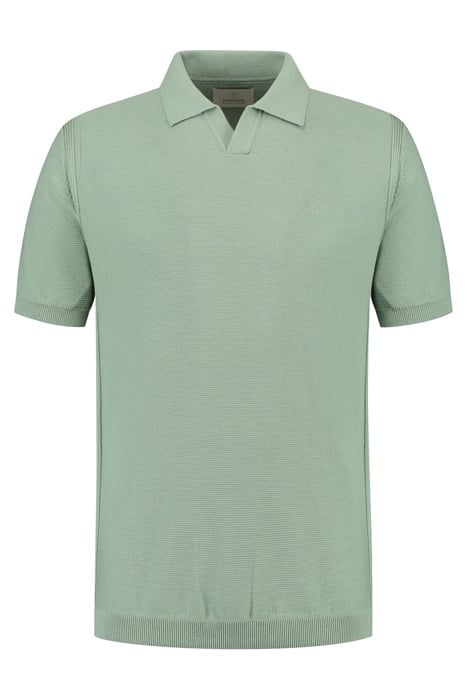 DS_MERCURY SHORT SLEEVE POLO LILY PAD 3