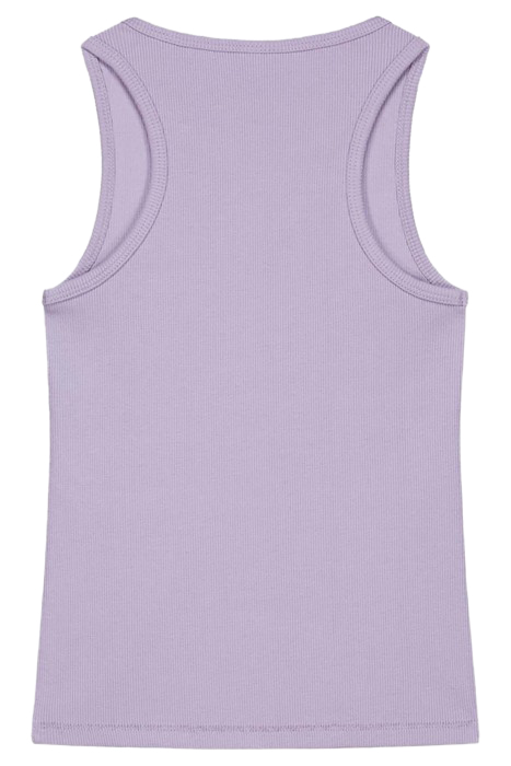 RIB SINGLET LAVENDER GREY 2