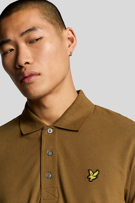 PLAIN POLO SHIRT WILD NETTLE 5