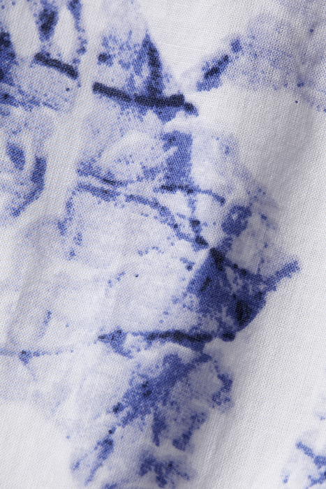 PRINTED MIDI-LENGTH SARONG SHELL BATIK BLUE 9