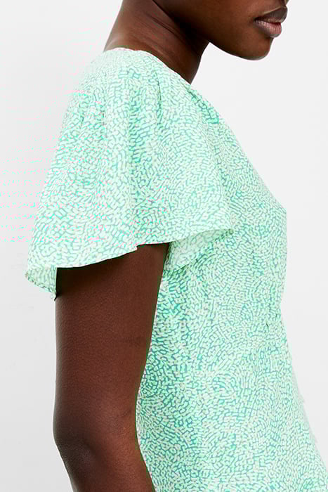 BERNICE VNK TEA DRESS MINTED GREEN 3