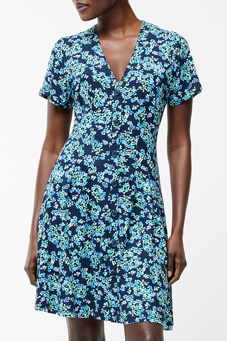 BENEDETTA FLIPPY DRESS SZ18 MIDNIGHT MULTI 1