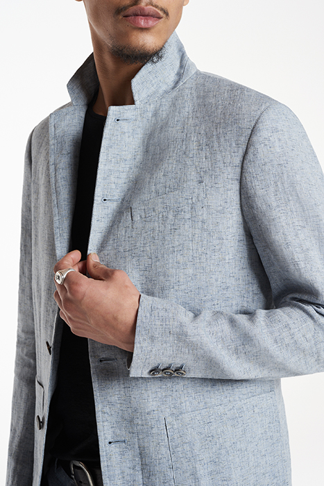 SLIM FIT PRIORY JACKET DUSTED BLUE 3