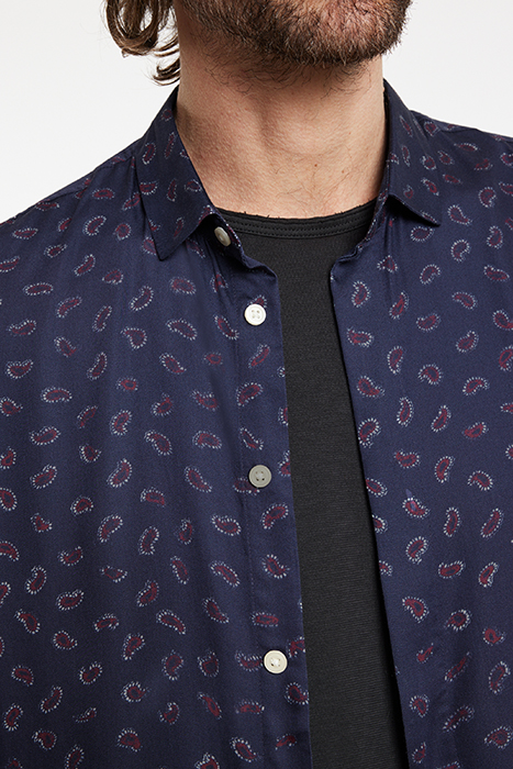 SS LOREN SPORTSHIRT W/ PA NAVY 3