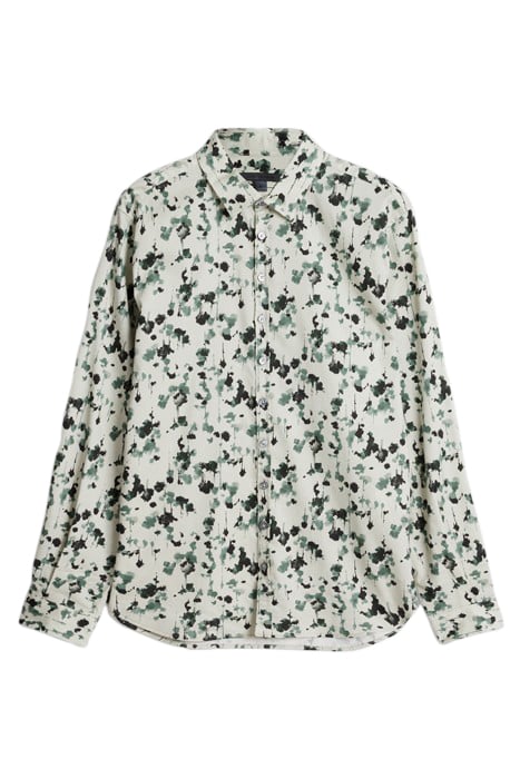 MULTI BUTTON SLIM FIT SHIRT SPRUCE 2