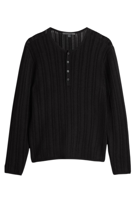 SALETE REGULAR FIT HENLEY BLACK 2