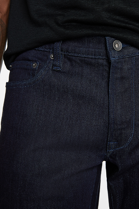 J703 - SKINNY FIT - PETER BLACK/BLUE 3