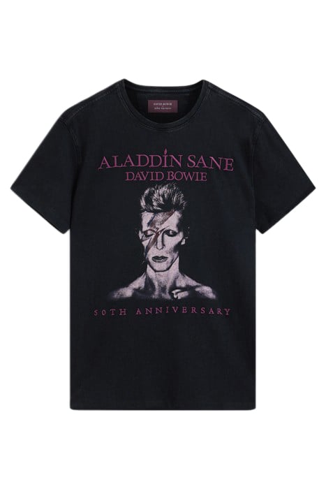 SS CREW TEE - ALADDIN SANE BLACK 2
