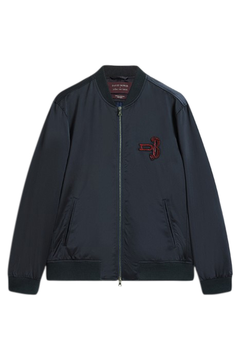 DAVID BOWIE BOMBER JACKET NAVY 2