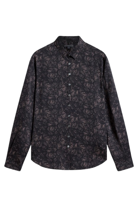 SLIM FIT MULTI BUTTON SHIRT MAUVEWOOD 2