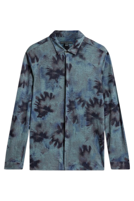 CAMELLIA REGULAR FIT LS STEEL BLUE 2