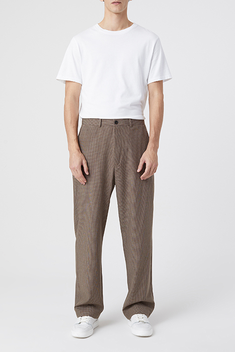 LIVINGTON WIDE PANTS CHINO BEIGE 3