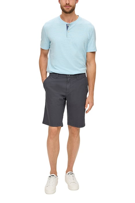 S.OLIVER PANTS GREY/BLACK 3