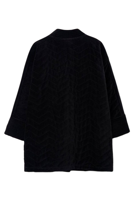 VALENTINE VELVET COAT CHARCOAL GREY 2