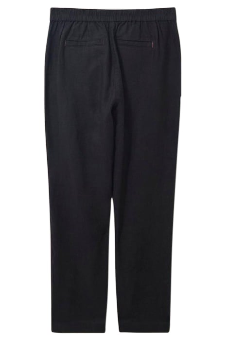 ROWENA LINEN TROUSER PURE BLACK 3