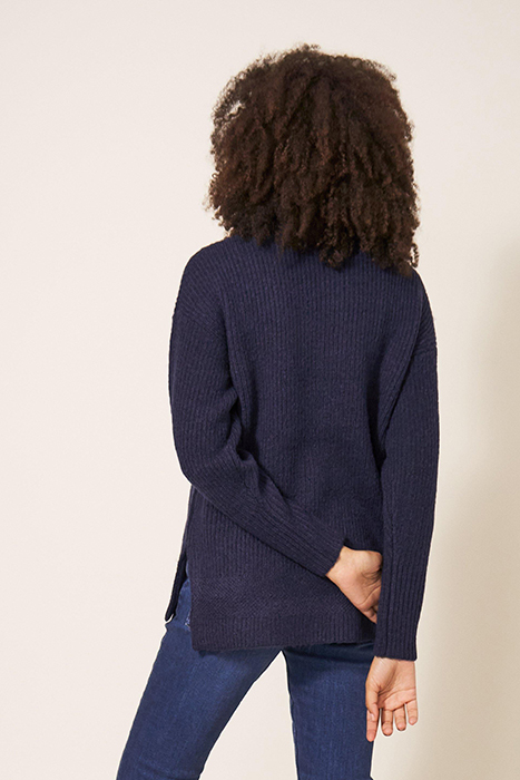 LOVELY RIB JUMPER FRENCH NAVY 2