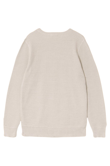 ATTADALE CREW NECK JUMPER LIGHT GREY 4