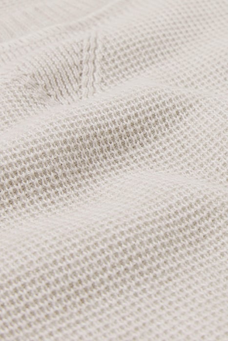 ATTADALE CREW NECK JUMPER LIGHT GREY 7