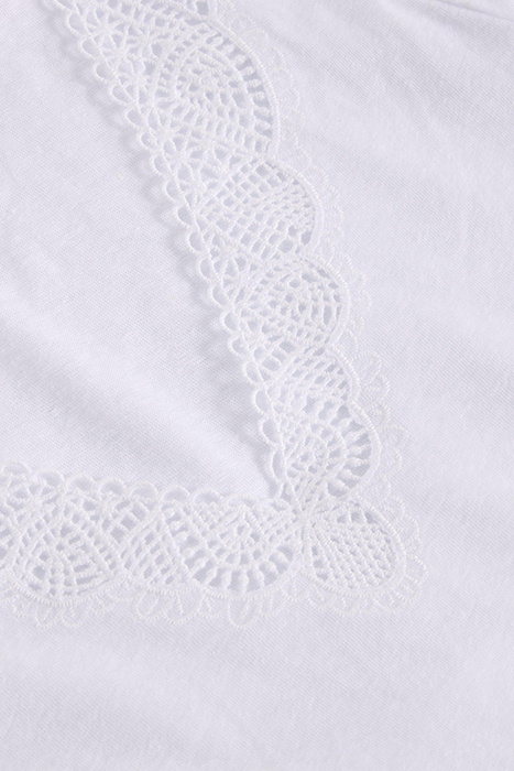 ELLIE LACE TEE BRILLIANT WHITE 7