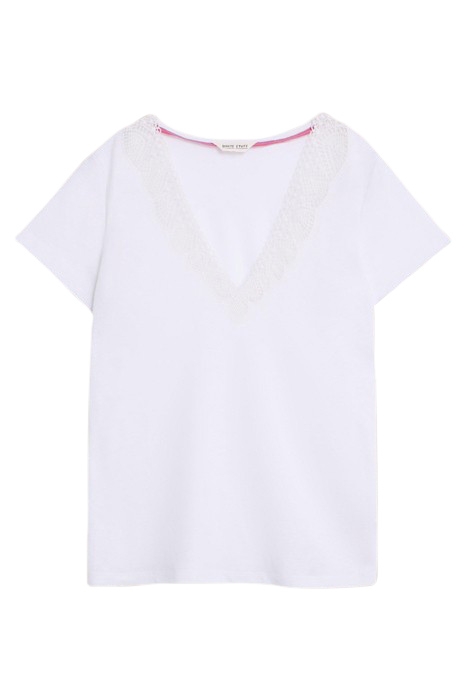 ELLIE LACE TEE BRILLIANT WHITE 3