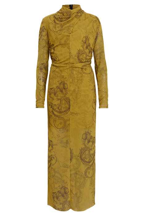 TIA MESH DRESS HELENA GOLD YELLOW 3