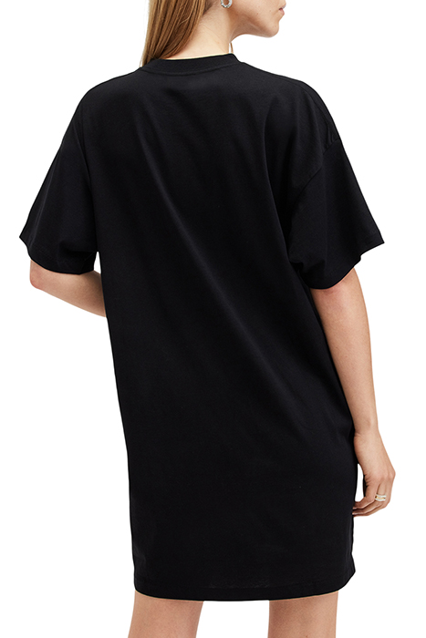 RIPROAR TEE DRESS BLACK 2