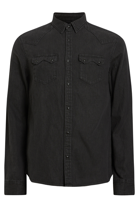 ROCK SHIRT WASHED BLACK 4