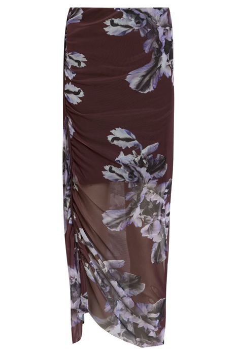 NORA SKIRT MONICA OXBLOOD RED 5