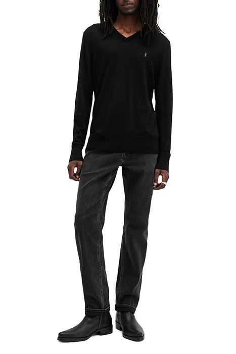 MODE MERINO VNECK BLACK 3