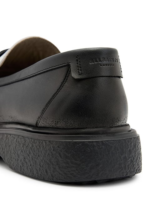 GIBBS CHAIN LOAFER BLACK/WHITE 8