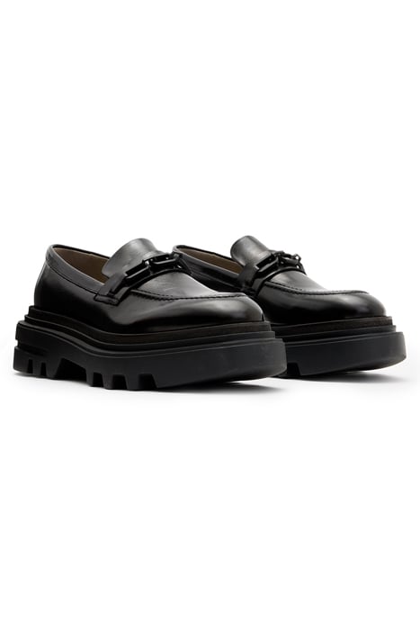 ALEXIA CHAIN LOAFER BLACK SHINE 3