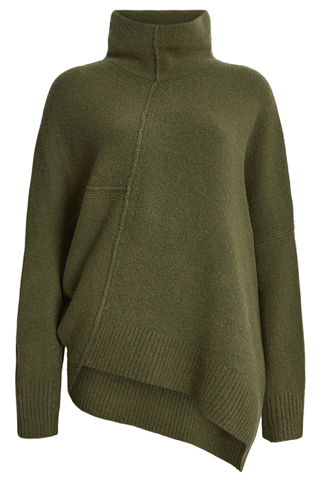 LOCK ROLL NECK MOSS GREEN 4