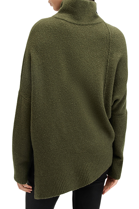 LOCK ROLL NECK MOSS GREEN 2