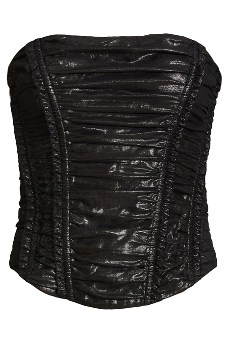 LIVVY CORSET METALLIC BLACK 4