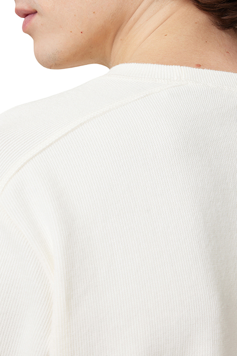 ROWE LS CREW CHALK WHITE 6