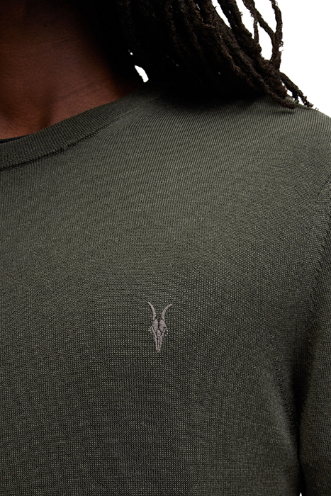 MODE MERINO CREW GRANGE GREEN 5