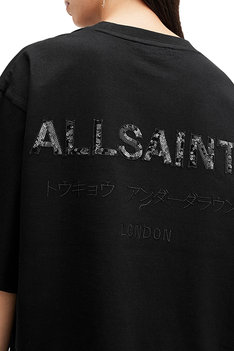 AMELIE UNDRGRND TEE BLACK 6