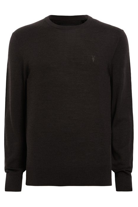 MODE MERINO CREW COFFEE BROWN 4