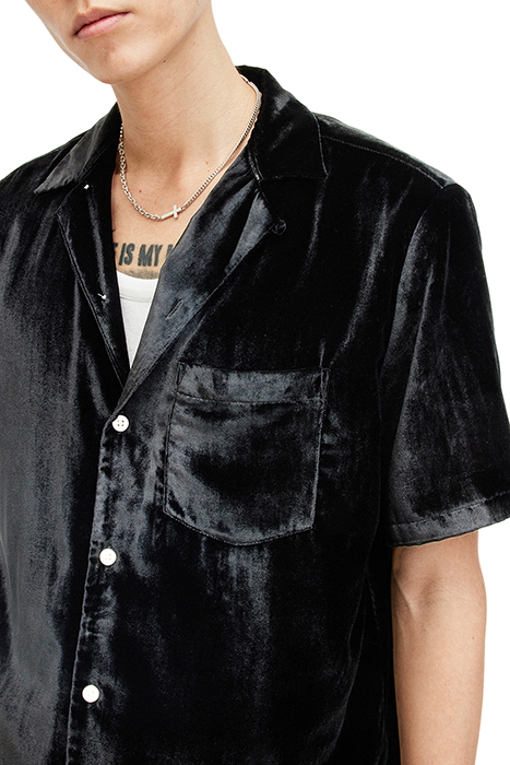 RUNA SS SHIRT JET BLACK 7