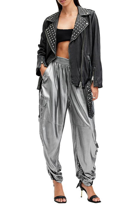 KAYE TROUSER METALLIC GREY 3